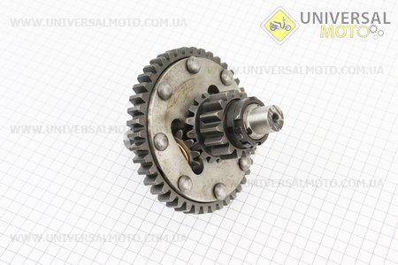 Диференціал в зборі Z=43, Z=15x16, Z=11 Z-250. Viper (Запчастини на мототрактор / UM6082-V05)