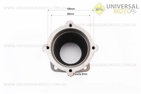 Корпус піввісь заднього колеса. Китай (Запчастини на мототрактор / UM6082-V39)