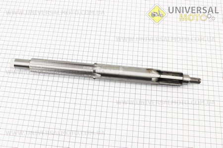 Вал КПП первинний (з валом відбору мощ.) 365мм (Kentavr, Forte). Китай (Запчастини на мототрактор / UM6082-V58)