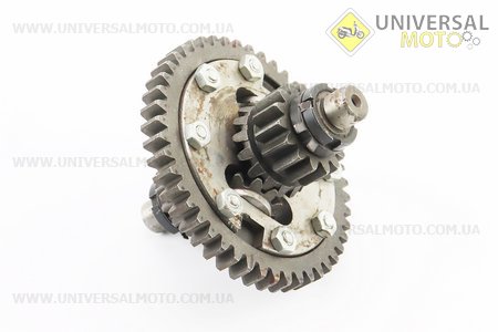 Диференціал в зборі Z=47, Z=15x16, Z=11 JR-Q12E (120-1) (Можливий наліт). Китай (Запчастини на мототрактор / UM6083-V17)