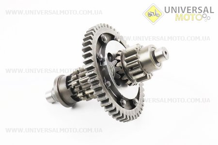 Диференціал в зборі Z = 47, Z = 15x16, Z = 11 JR-Q12E (120-1), з блокуванням. TATA (Запчастини на мототрактор / UM6083-V23)