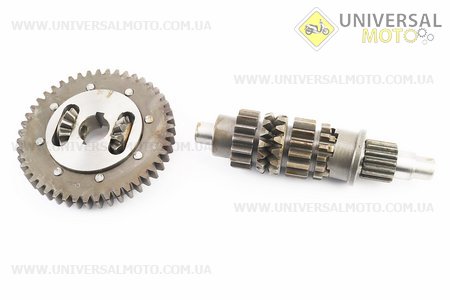 Диференціал в зборі Z=47, Z=15x16, Z=11, Z=16 JR-Q12E (120-1), з блокуванням, без шпонки. Viper (Запчастини на мототрактор / UM6083-V26)