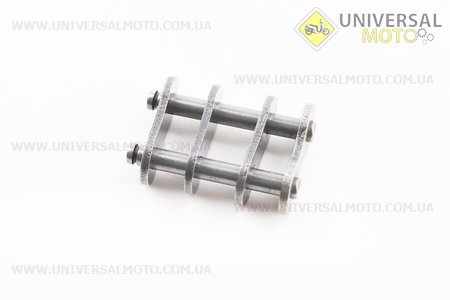 Замок дворядного ланцюга 530-2 (без пружинного фіксатора). Китай (Запчастини на мототрактор / UM6083-V29)