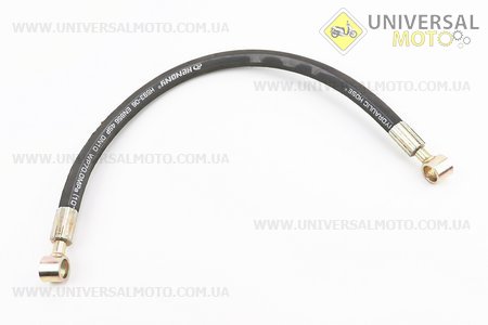 Шланг гідравлічний (L = 66см, фітінг1 під болт D = 18мм, фітінг2 під болт D = 18мм). Китай (Запчастини на мототрактор / UM6083-V32)