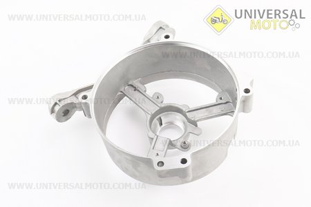 Кришка генератору задня 2-3,5кВт Тип №1. Китай (Запчастини на генератор / UM6090-V07)