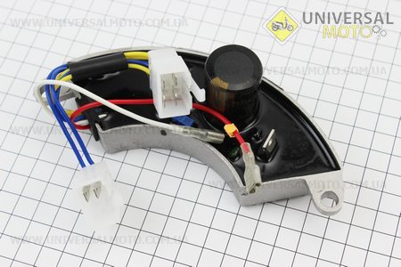 Реле напряжения (трехфазное) 4-6кВт Тип №1. Китай (Генератор / UM6090-V39)