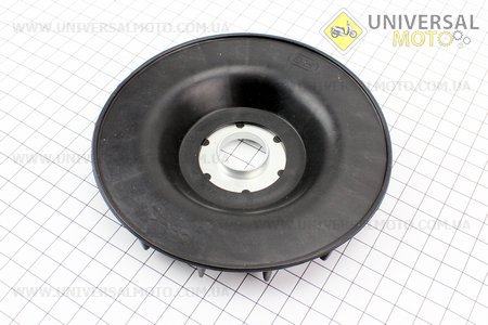 Крыльчатка охлаждения обмоток статора (вентилятор) диаметром 138мм 0,8кВт (ET 950). Китай (Генератор / UM6090-V54)