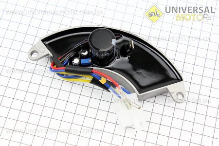 Реле напряжения (однофазное) 4-6кВт Тип №3. Китай (Генератор / UM6090-V74)