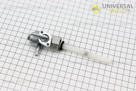 Кран бака топливного гайка М18, левый. Китай (Генератор / UM6090-V85)