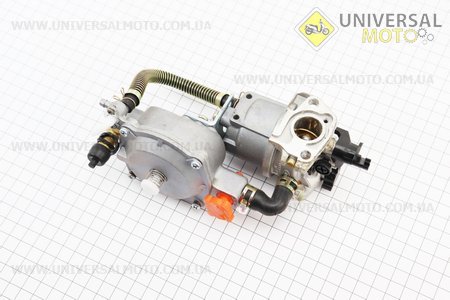 УЦІНКА генератор Газовий карбюратор LPG (пропан-бутан) для генераторів 1,6-3кВт з перемикачем і краном зливу Тип №2 (нетоварний вигляд, див. Фото). Китай (Уцінка / UM6091-V35)