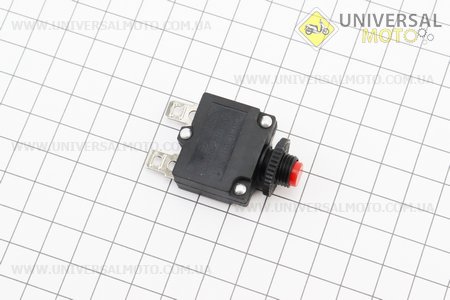 Автомат електрозахисту (запобіжник) 10А 0,8 кВт. Китай (Запчастини на бензогенератор ET-950 / UM6091-V39)