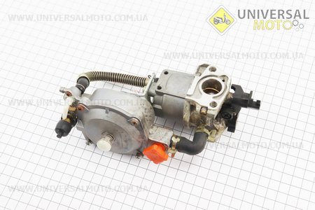 УЦІНКА генератор Газовий карбюратор LPG (пропан-бутан) для генераторів 1,6-3кВт з перемикачем і краном зливу Тип №2 (на запчастини, див. Фото). Китай (Уцінка / UM6091-V43)