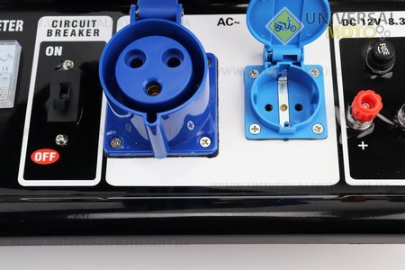 Панель управління у зборі 4-6кВт. Китай (Запчастини на генератор / UM6091-V52)