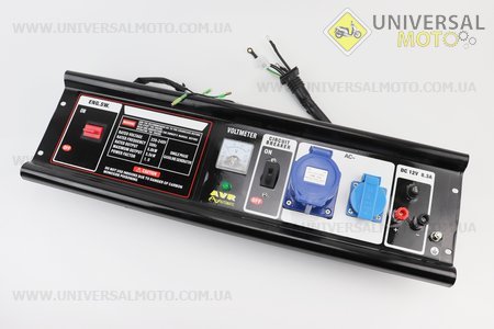 Панель управління у зборі 4-6кВт. Китай (Запчастини на генератор / UM6091-V52)