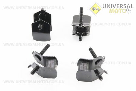 Амортизатор + шпилька 8мм комплект 4шт 2-3,5кВт. Китай (Запчастини на генератор / UM6091-V81)