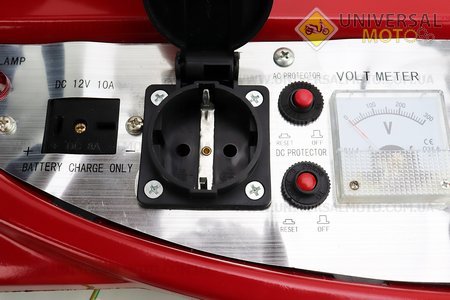 Панель управління в зборі 0,8 кВт (ET-950). Китай (Запчастини на бензогенератор ET-950 / UM6092-V08)