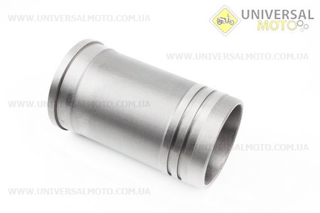 Гільза циліндра ZS1100 (H=205мм, Øпоршня=100мм, Øвінця=121мм, Øверх.пояс=115мм, Øниж.пояс=114мм). Китай (Запчастини на мінітрактор з двигуном ZS1100 / UM6100-V05)