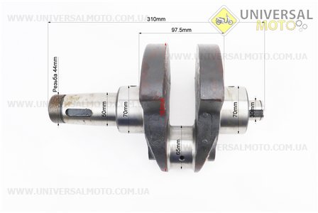 Коленвал ZS1100. Китай (Генератор ZS1100 / UM6100-V08)