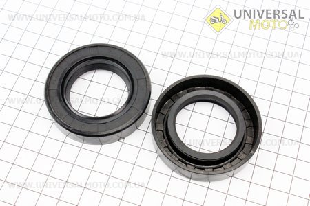 Сальник 35x58x12 валу ручного стартера комплект 2шт ZS1100. Китай (Запчастини на мінітрактор з двигуном ZS1100 / UM6100-V26)