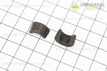 Сухар клапана комплект 2шт ZS1100. Китай (Запчастини на мінітрактор з двигуном ZS1100 / UM6100-V30)