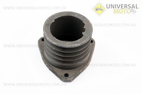 Шків 4-х струмковий Ø135мм (чотири пази під ремінь SPB) ZS1100. Китай (Запчастини на мінітрактор з двигуном ZS1100 / UM6100-V41)