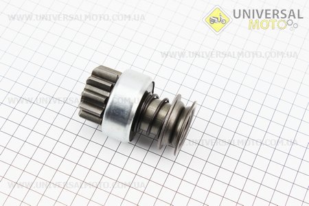 Бендикс электростартера Z=11, Lзуба=17,7мм ZS1100. Китай (Генератор ZS1100 / UM6100-V60)