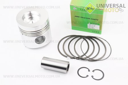 Поршневий комплект (поршень, кільця, палець) ZS1100 100мм STD (форкамера "Конус"). Viper (Запчастини на мінітрактор з двигуном ZS1100 / UM6100-V84)