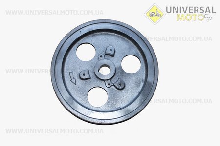 Маховик + венец Z=141, ZS1100. Китай (Генератор ZS1100 / UM6100-V93)