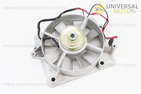 Вентилятор у зборі ZS1100. Viper (Запчастини на мінітрактор з двигуном ZS1100 / UM6100-V94)