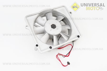 Вентилятор у зборі ZS1100. Viper (Запчастини на мінітрактор з двигуном ZS1100 / UM6100-V94)