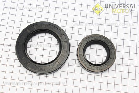 Сальники комплект 2шт (50x80x12, 35x58x12) двигуна ZS1100. Viper (Запчастини на мінітрактор з двигуном ZS1100 / UM6101-V04)