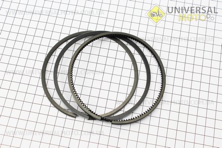 Кільця поршневі ZH1105 105мм STD. Китай (Запчастини на мінітрактор з двигуном ZS1100 / UM6101-V07)