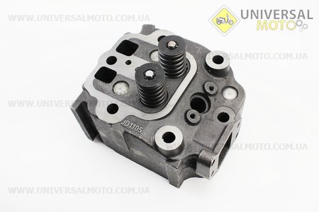 Головка циліндру ZH1105 в зборі, ZUBR - Z-250. Viper (Запчастини на мінітрактор з двигуном ZS1100 / UM6101-V25)