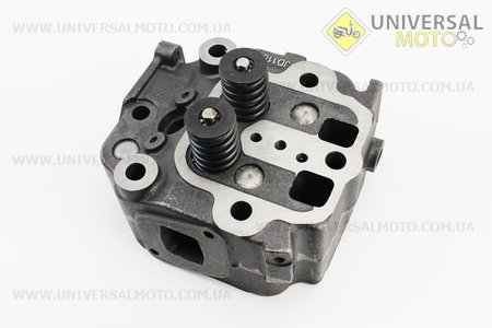 Головка циліндру ZH1105 в зборі, ZUBR - Z-250. Viper (Запчастини на мінітрактор з двигуном ZS1100 / UM6101-V25)