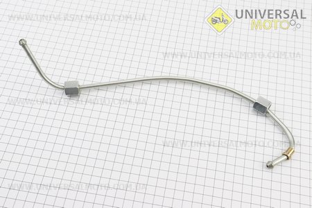 Трубка паливна метал (насос - форсунка) ZS1100 Тип №3. Китай (Запчастини на мінітрактор з двигуном ZS1100 / UM6101-V38)