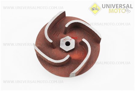 Крыльчатка диаметром внешний 120мм, под вал диаметром 20мм 3". Китай (Мотопомпа / UM6110-V04)