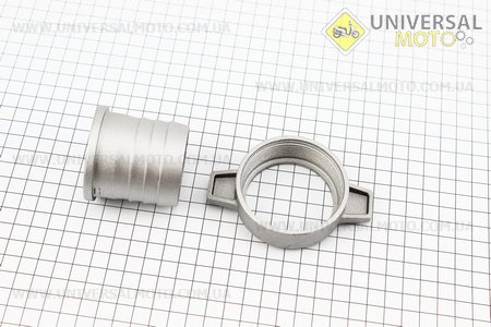 Перехідник мотопомпи з фланця на шланг, алюмінієвий комплект 2шт, 2 ". Китай (Запчастини до мотопомпи / UM6110-V29)