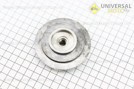 Робоче колесо (крильчатка) D=78мм, під різьбу М10мм, 4 лопатки, алюміній. Китай (Запчастини до мотопомпи / UM6110-V38)