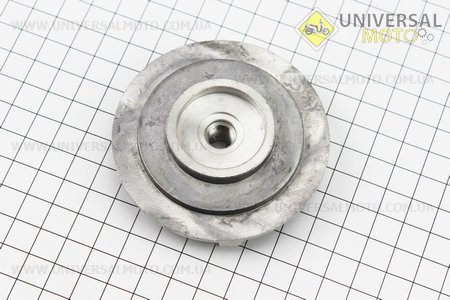 Робоче колесо (крильчатка) D=74мм, під різьбу М10мм, 4 лопатки, алюміній. Китай (Запчастини до мотопомпи / UM6110-V45)