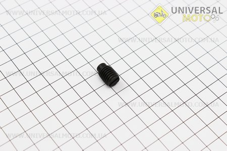 Гвинт M10X15 з кулястим наконечником. Китай (Запчастини на мінітрактор Донг Фенг / UM6150-V17)