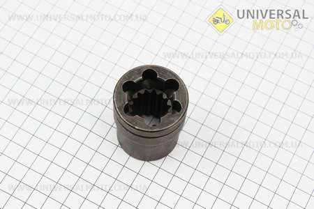 Муфта промежуточная вала привода переднего моста Z=15 (304.36.107). Китай (Минитрактор DongFeng / UM6150-V51)