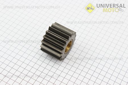 Шестерня задньої передачі КПП Z = 17, d = 23мм, D = 59мм (200.37.145-1). Китай (Запчастини на мінітрактор Донг Фенг / UM6150-V96)