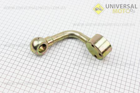 Маслопровід шестеренчатого насосу DongFeng 354/404 (404B.58.011). Китай (Запчастини на мінітрактор Донг Фенг / UM6151-V57)