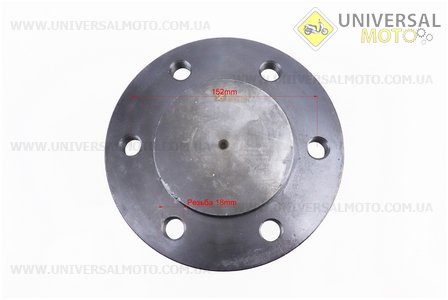 Маточина переднього мосту DongFeng 244/354 (304.31.101-2). Китай (Запчастини на мінітрактор Донг Фенг / UM6151-V78)