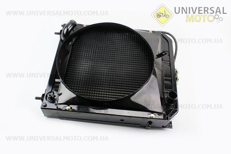 Радіатор DongFeng 404 (404B.13.013-2). Китай (Запчастини на мінітрактор Донг Фенг / UM6151-V86)