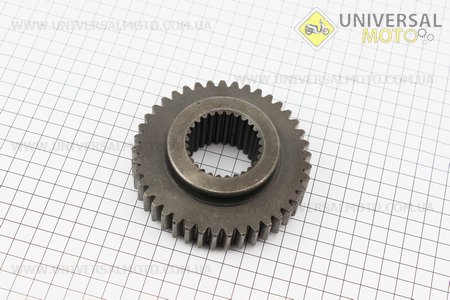 Шестерня ведомая вала отбора мощности 540/730 Z=41/28 Минитрактор DongFeng 244/240 (300.41B.117A). Китай (Минитрактор DongFeng / UM6152-V24)