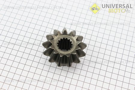Шестерня піввісь переднього мосту ведуча Z = 13 DongFeng (304.31.129-1). Китай (Запчастини на мінітрактор Донг Фенг / UM6152-V30)