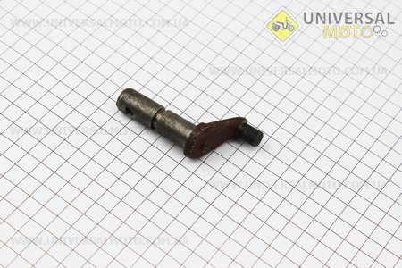 Валик вилки підвищеної / зниженої передачі з головкою DongFeng 240/244 (200.38.112). Китай (Запчастини на мінітрактор Донг Фенг / UM6152-V60)