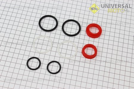 Кольца уплотнительные гидроцилиндра, комплект 8 штук Минитрактор DongFeng 354. Китай (Минитрактор DongFeng / UM6152-V97)