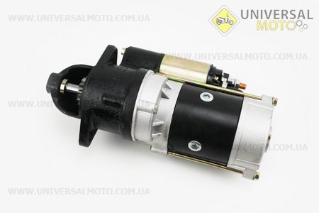 Стартер Z=11, 12V, 7.8KW, посадка диаметром 75мм, межболт. длинной 111мм, Минитрактор DongFeng 244 (QD1332A). Китай (Минитрактор DongFeng / UM6153-V29)